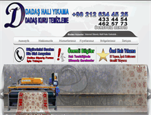 Tablet Screenshot of dadashaliyikama.com